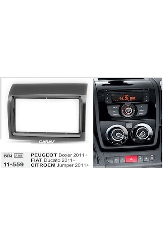 Fiat Ducato Citroen Jumper Peugeot Boxer 7 İnc Teyp Çerçevesi Fiat Ducato Citroen Jumper Peugeot Boxer 7 İnc Teyp Çerçevesi