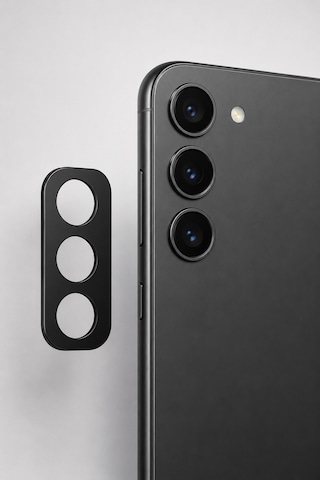 Samsung S23 Uyumlu Arka Kamera Koruyucu+ Full Ekran Koruyucu Si Yah