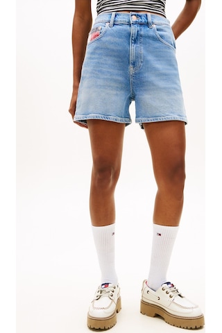 Tommy Jeans Lacivert Kadın Denim Şort Mom Short Rwb Bj8131-15583