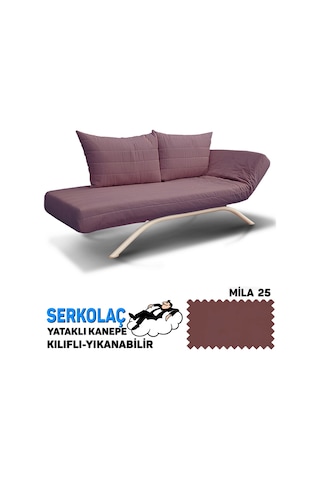 Serkolaç Yıkanabilir Yataklı Kanepe - Mila 25