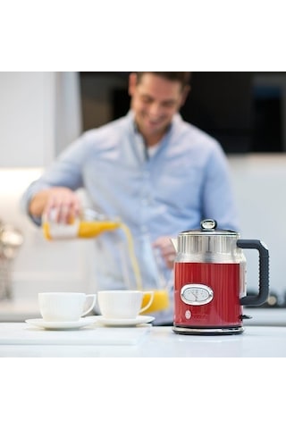Russell Hobbs 21670-70 Retro Ribbon 1700 ML Paslanmaz Çelik Su Isıtıcı Kettle