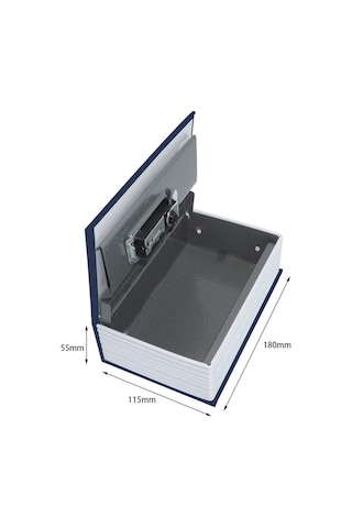 Mühlen Secret Safe 180 Orta Boy Kitap Şekli Gizli & Şifreli Kasa