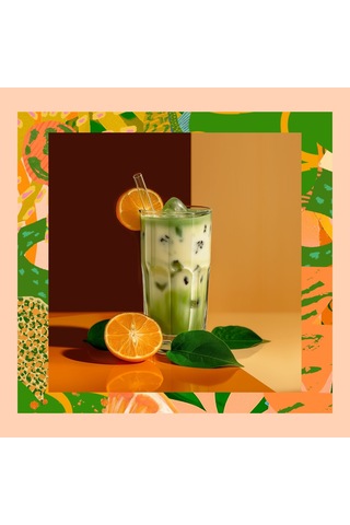 Mim and More Orange Matcha Portakal Aromalı Matcha 50 G