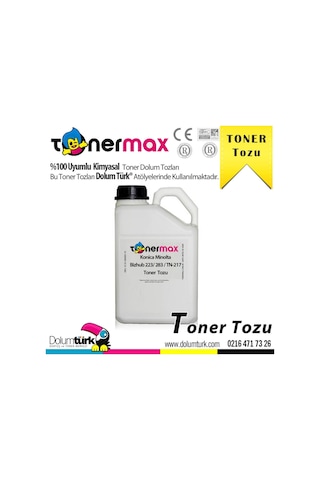 Konica Minolta Tn-217 / Bizhub 223 / Bizhub 283 Toner Tozu 465Gr.