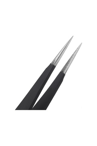 Teltree "2'li Profesyonel Tırnak Taş Penseti Seti - Kavisli Ve Düz Modeller"