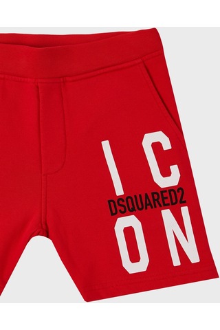 Dsquared2 Çocuk Short Dq0250-d002y Red Kırmızı Kırmızı