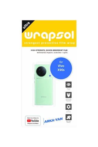 Vivo X90s Arka Ve Yan Kaplama Koruyucu Poliüretan Film