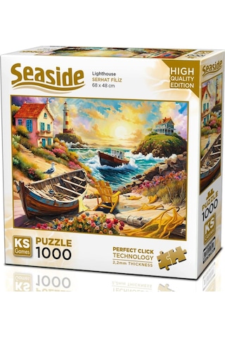 Ks Games 1000 Parça Lighthouse Puzzle - Serhat Filiz