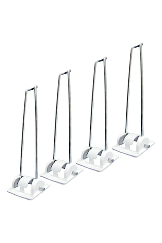 Dzgn Home Katlanabilir Metal Ayaklı Ahşap Yer Sofrası Siyah 90 Cm