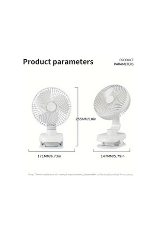 Motion003 Beyaz Kompakt Usb Masa Fanı Sessiz Ofis Ve Öğrenci Kullanımı Uzun Pil Ömrü Taşınabilir