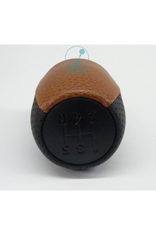 Fiat Punto Ve Linea Deri Vites Topuzu 2006-2017 Taba-siyah Model Siyah