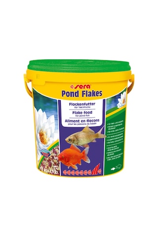 Sera Pond Flakes Nature Havuz Balığı Pul Yemi 10lt 1,6lt