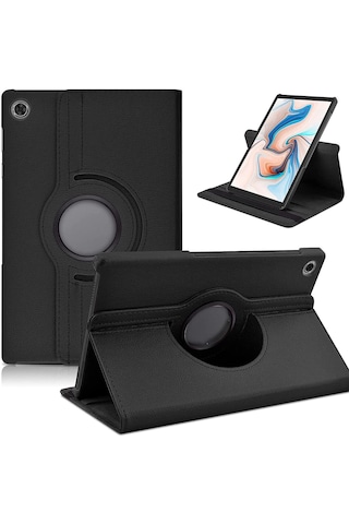 Samsung Galaxy Tab Uyumlu A9 X110/x115 8.7 İnç Kılıf 360 Ayarlanabilir Standlı Pu Deri Tablet Kılıfı