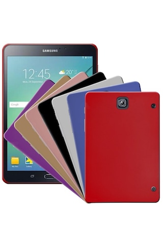 Samsung Uyumlu Galaxy Tab T710 T715 Rubber Yıkanabilir Silikon Kılıf