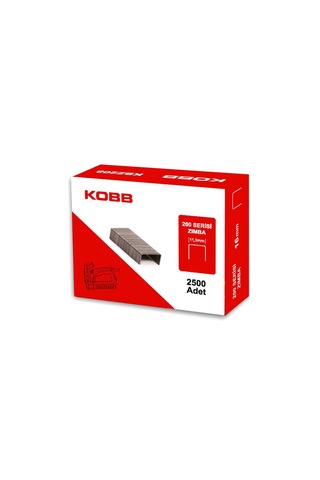 Kobb KBZ216 16 MM 2500 Adet 200 Serisi Ağır Hizmet Tipi Zımba Teli