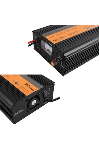 Powermaster 12 Volt 20 Amper Akıllı Akü Şarj Cihazı