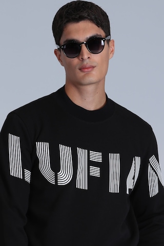 Lufian Todillo Erkek Sweatshirt - Siyah