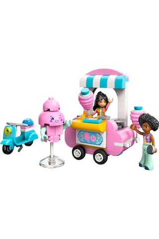 LEGO® Friends Pamuk Şeker Standı ve Scooter 42643 - 6 Yaş ve Üzeri Çocuklar için Mini Bebek İçeren Yaratıcı Oyuncak Yapım Seti (110 Parça)