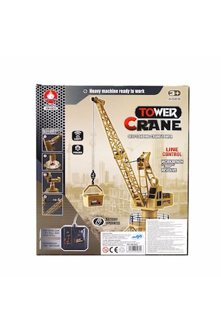 Mega Işıklı Kule Vinç Kablo Kumandalı