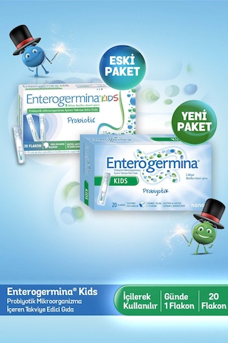 Enterogermina Kids Probiyotik 20 Flakon