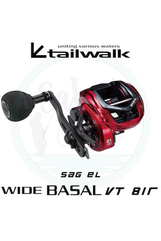 Tailwalk Wide Basal Vt 81R Tai Rubber Çıkrık/Baitcasting Jig Olta