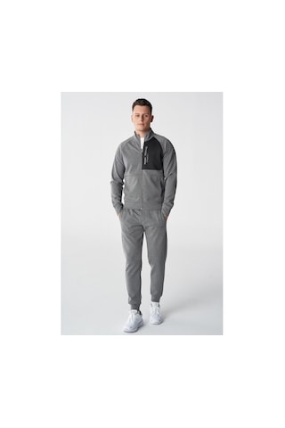 Hummel Randy Fermuarlı Sweatshırt 921819-2833 Gri