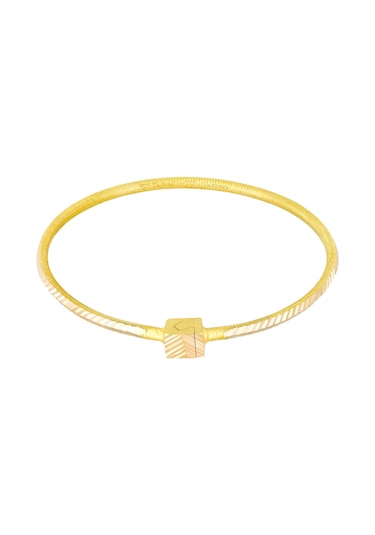 21 Gr Gram 22 Ayar İşçiliksiz Kilitli Bilezik