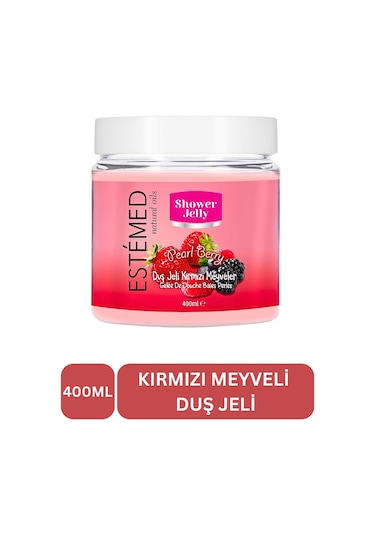 Estemed Duş Jölesi & Shower Jelly Pearl Berry 400ml Meyve