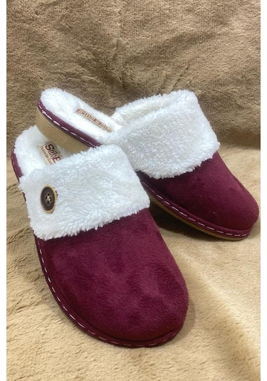 Modafrato Carmen Kadın Ev Terliği Kışlık Topuklu Terlik 001