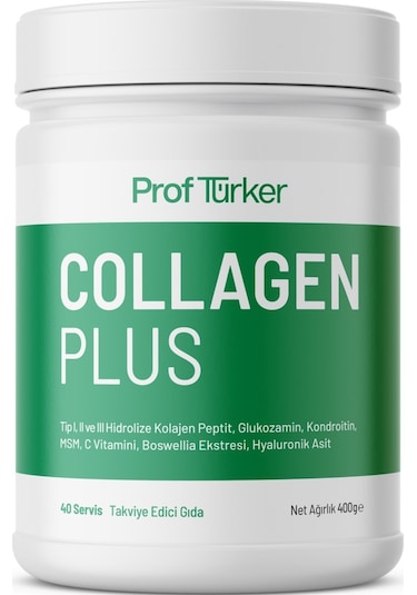 Proftürker Kolajen Plus 400 G - Kolajen- Glukozamin- Kondroitin