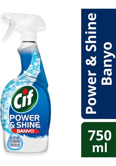 Cif Power & Shine Banyo Temizleyici Sprey 3 x 750 ML