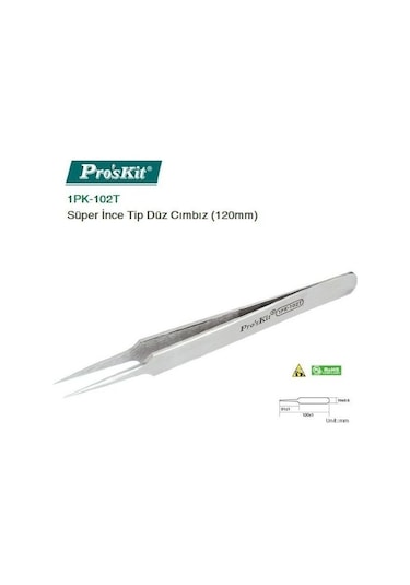 Proskit 1pk-102t İnce Uçlu Cımbız