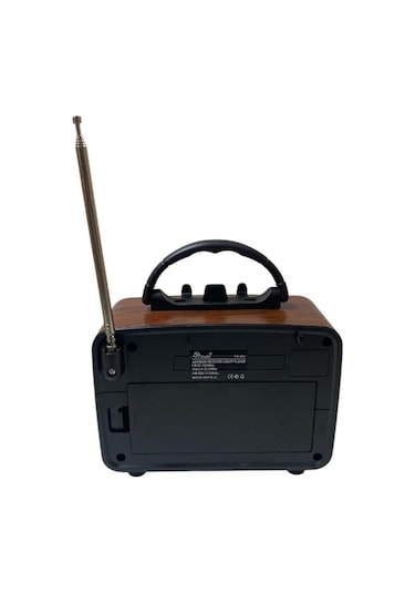 3 Bant Nostajik Usb Bluetooth Ledli Radyo 3914