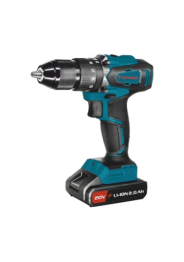 Catpower CAT4111 20V 2.0 Ah Kömürsüz Li-ion Çift Akülü Darbeli Vidalama