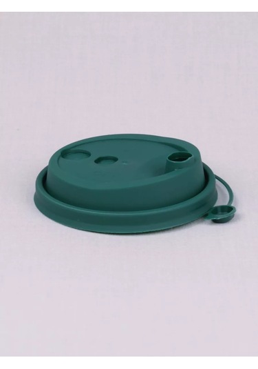 Softhomecraft Bardaklar İçin Kapak 80 Mm 50 Adet, Yeşil, Valfli 172436869 100 adet