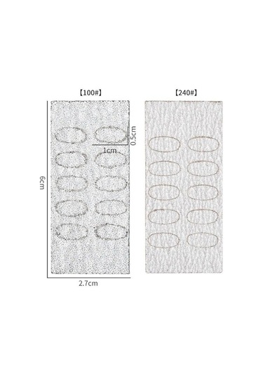 Tırnak Tırnak Eti İtici Kendinden Yapışkanlı Kum Tanesi Dosya Kırpma Çivi Ön Parlatma Zımpara Seti Manikür Tedavisi Aracı 100