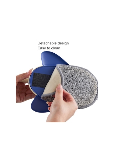 Çocuklar için Uçak Şekli Paspas Mini Dönen Zemin Paspası 001