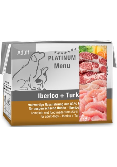 Platinum Iberico Ve Hindili Yaş Köpek Maması 90gr