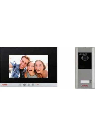 Audio 001461 7" Görüntülü Diafon Villa Set Dokunmatik Butonlu