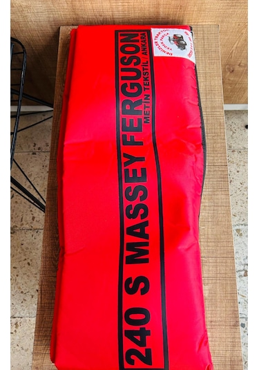 Massey Ferguson 240 Düz Kırmızı Branda Ve Kırmızı Koltuk Kılıfı