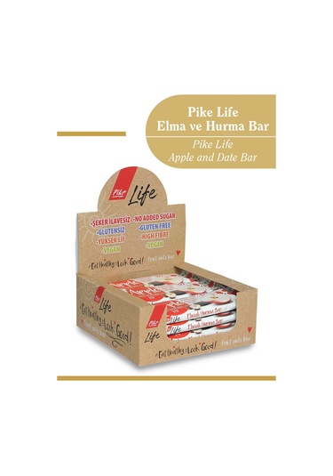 Elma Hurma Fındık Bar 30 G X 12 Adet