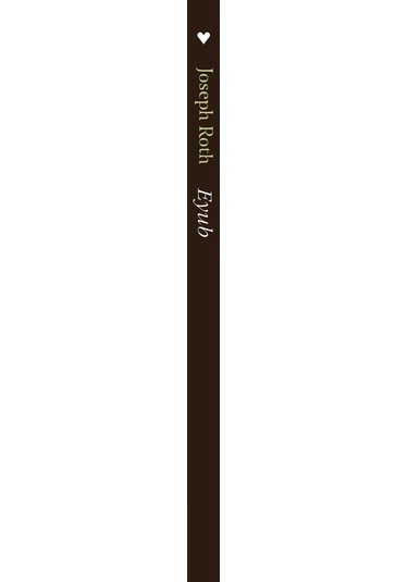 Eyub - Joseph Roth -  Can Yayınları -