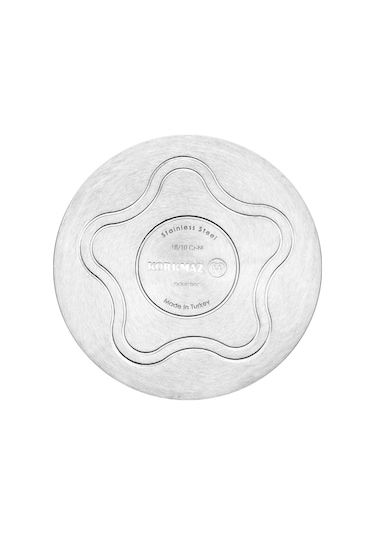 Korkmaz Kor A1657 Perla Çelik Tencere 24x12 Cm / 5.5 Lt