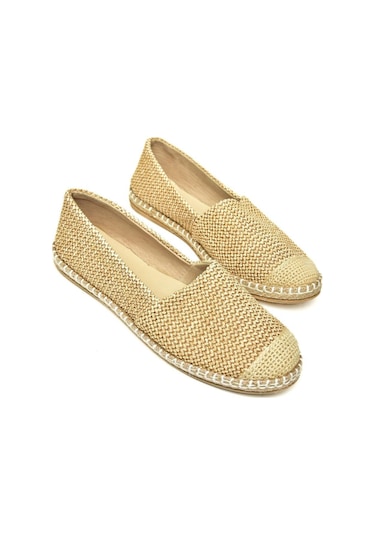 Fox Shoes D280250017 Ten Hasır Günlük Kadın Ayakkabı Ten-hasır Ten Rengi