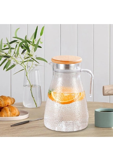 Homyl 1.5l Su Sürahi Pc Limonata Isıtıcısı Sangria Parti