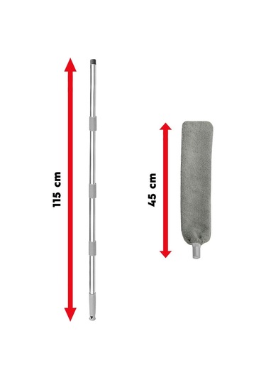 Smarter Dip Köşe Toz Toplayıcı Esnek Mop Mikrofiber Paspas