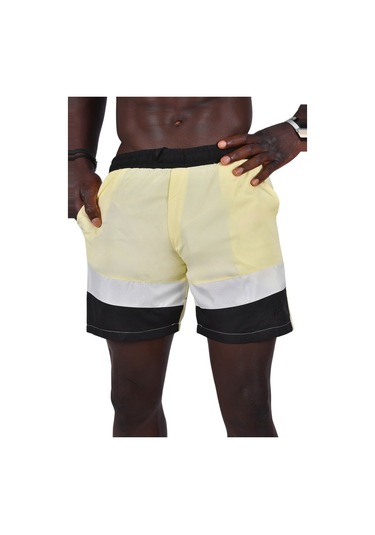 Deepsea Erkek Sarı Micro Kumaş Fileli Deniz Şortu 003 Deepsea Erkek Sarı Micro Kumaş Fileli Deniz Şortu 003