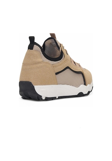 Celira Glc Bej Erkek Fileli Sneaker Spor Ayakkabı Bej