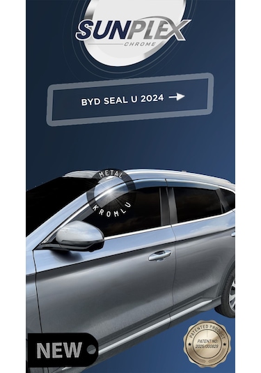 Sunplex Byd Seal- U Kromlu Cam Rüzgalığı 2024 4parça