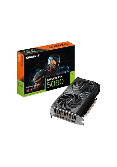 Gigabyte Geforce Rtx5060 Wındforce Max Oc Gv-n5060wf2max Oc-8gd Aeae1gıg0133